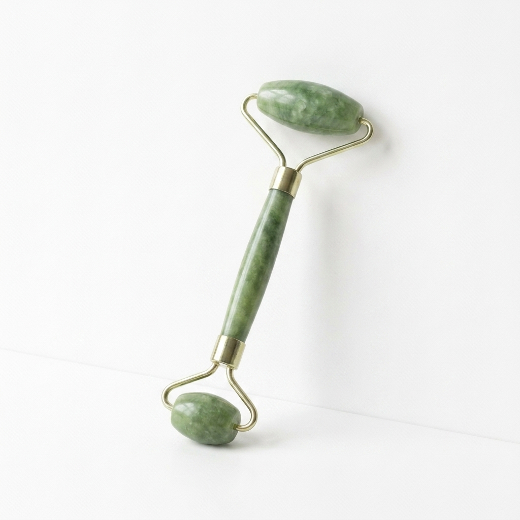 Vellé Double-End Jade Facial Roller product shot