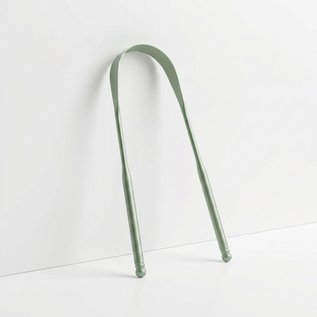 Vellé Green Tongue Scraper