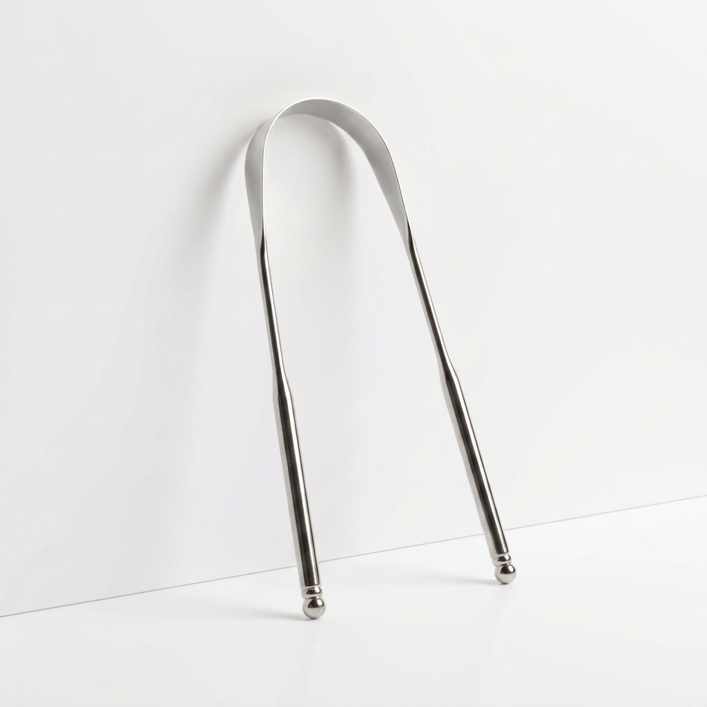 Vellé Silver Tongue Scraper